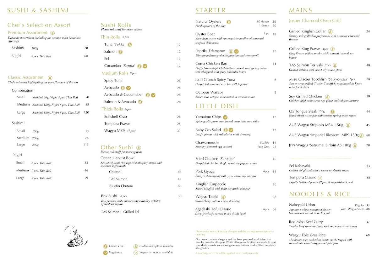 Menu Komeyui Japanese Restaurant - Brisbane-2
